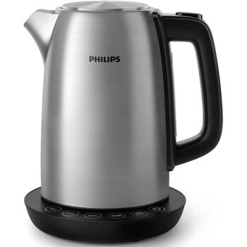 Philips Avance Collection HD9359/90 электрический чайник, 1.7л, 2200Вт, 220-240В, 50/60Гц, 0.75м, 360° основание (HD9359/90)