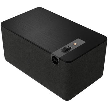 Беспроводная Bluetooth 2.1 колонка 120 W 45 Hz-20 kHz RCA/Phono USB-C оптический The Three Plus Чёрный 1071962 KLIPSCH (1071962)