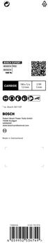 Zobenzāģiem EXPERT WOOD WITH METAL S715LHM ASMENS, 2608900384 BOSCH (2608900384)