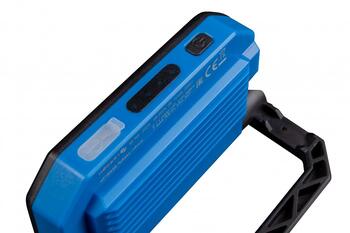 Hogert darba lukturis HT1E435, 500lm, 57m, 2000mAh, 3.7V, IPX4, IK07, USB-C, magnētisks, 3 režīmi, 180° (HT1E435)