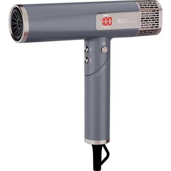 Ray Battler фен RB 0910, 1800W, 3 скорости, 4 температурных режима, 2.5м шнур, 3 насадки, диффузор, ионизатор (RB 0910)