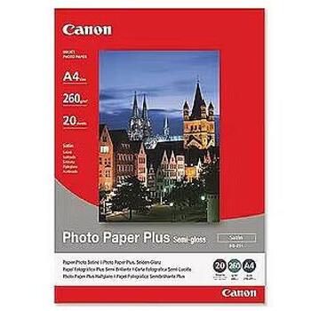 Canon fotopapīrs SG-201 A4 1686B021, 260 g/m², 20 lapas, pusspīdīgs, augstas kvalitātes fotoattēli (1686B021)
