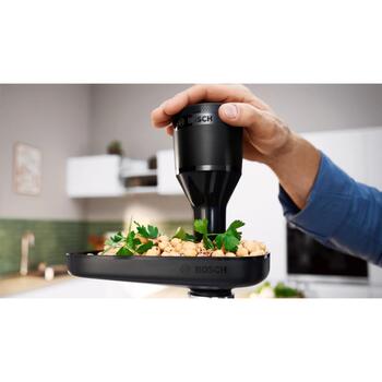 Bosch Gaļas mašīna MFWS607W, 2.1 kW, 3.5 kg/min, 2 ātrumi, metāla asmens, desu pildīšanas uzgalis, uzglabāšana (MFWS607W)
