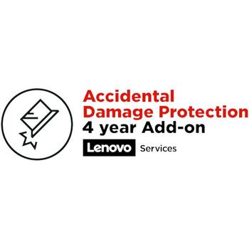 Lenovo Гарантия 5PS0M28398, 4 года, покрытие случайных повреждений, 1 упаковка (5PS0M28398)