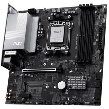 Msi PRO B840M-P WIFI6E mātesplate, 243.8mm, 4xSATA, 2xM.2, 4xUSB 2.0, 1xHDMI, 7.1 kanāli, Wi-Fi 6E, Bluetooth 5.3 (PRO B840M-P WIFI6E)