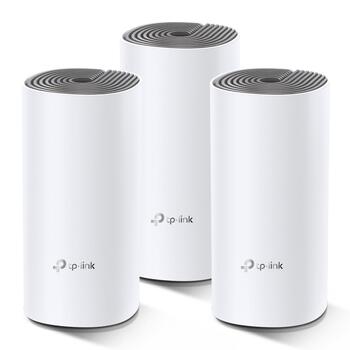 Система Mesh Wi-Fi для всего дома | Deco E4 (1-упаковка) | 867+300 Mbit/s | 10/100 Mbit/s | 2x Ethernet порта (DECOE4(1-PACK))