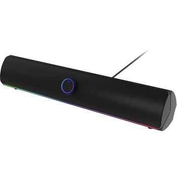 GENESIS Helium 312BT NCS-2185 колонка, 2.0 канала, 10 Вт, 100-20000 Гц, Bluetooth 5.2, USB, RGB подсветка, сенсорная панель (NCS-2185)