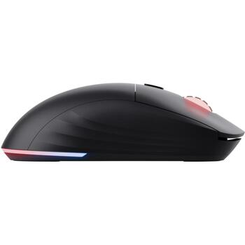 Trust USB оптическая мышь GXT 926 Redex II 25126, 10000 DPI, 6 кнопок, RGB подсветка, беспроводная, аккумулятор (25126)