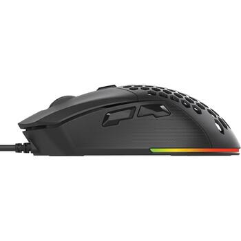 Sandberg Игровая мышь 640-28, 120г, 1.5м, 6 кнопок, 800-12800 DPI, USB, LED подсветка (640-28)
