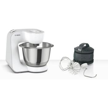 Bosch Кухонный комбайн MUM58200, 1000 W, 7 скоростей, 3.9 L, Белый, Замесчик, миксер, венчик (MUM58200)