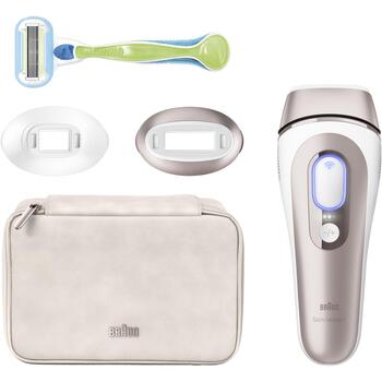 Braun IPL fotoepilators PL7147 Skin i-expert, 10 līmeņi, 400000 zibspuldzes, 3 režīmi, ādas toņa sensors, sejas uzlikts (PL7147)