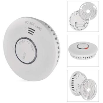 Emos Дымовой детектор TS380C-HW P56500S, 38x120x120mm, Wi-Fi, 10г, 85dB, IP20, 2x1,5V AA, 0-40°C, 0-93% RH (P56500S)