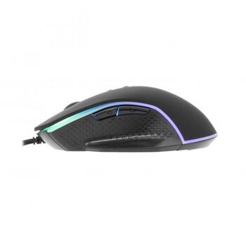 White Shark Мышь GARETH-B GM-5009, 1000-6400 DPI, 7 кнопок, 1.8 м, RGB 16.8 М цветов, USB (GARETH-B)