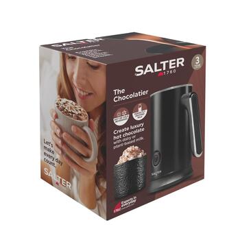 Salter Взбиватель молока EK5134FVDE, 240ml, 115ml, 500W, 4 программы, черный (EK5134FVDE)