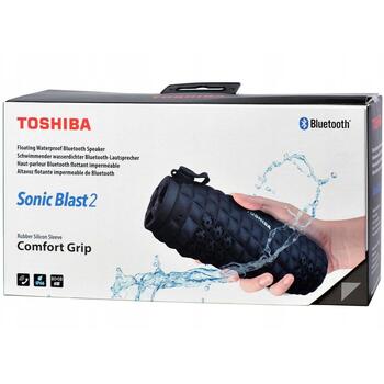 Toshiba Беспроводная колонка TY-WSP80-BK, 6 Вт, Bluetooth 4.1, IP66, 1000 мАч, 8ч работы (TY-WSP80-BK)