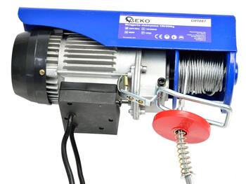 Elektriskā troses vinča 150/300 kg, 600W G01087 GEKO (G01087)