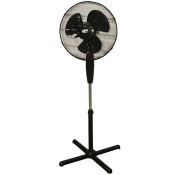 Grīdas ventilators 40.64cm, 40W, 3 ātrumi, melns 9089224 BESK (9089224)
