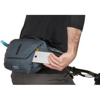 Thule Поясная сумка 4L 3204481, 4L, 0.23kg, 26x11x17cm, нейлон, темно-серый, регулируемые ремни, водоотталкивающий (3204481)