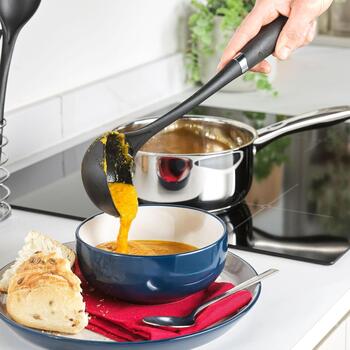 Russell Hobbs Набор кухонных принадлежностей RH03026EU7, 5 предметов, нейлон, черный цвет, 5 единиц (RH03026EU7)
