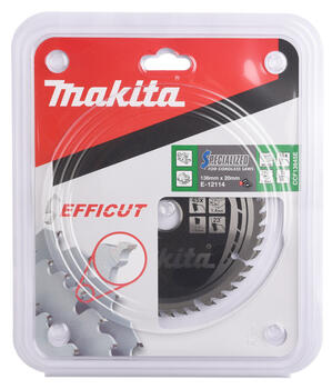 T.C.T. Zāģripa kokam 136X1.4X20mm 23° T45 EFFICUT, E-12114 MAKITA (E-12114)