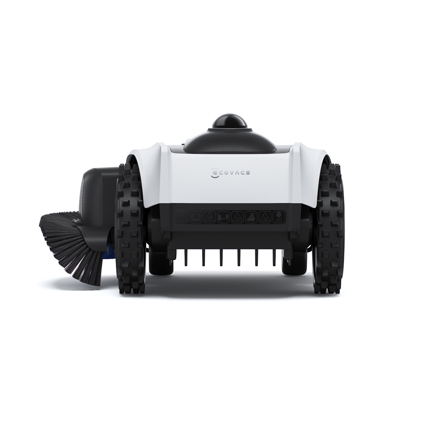 Ecovacs GOAT O1200 LiDAR PRO робот-газонокосилка беспроводной 1200m² 220mm LiDAR навигация Черно-Белая (GOAT O1200)