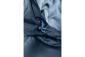 Hogert LEON siltināta jaka ar kapuci HT5K926-3XL, 3XL, 100% poliesteris RIP-STOP ar PVC pārklājumu, mākslīgā pildviela, EN 14058 (HT5K926-3XL)