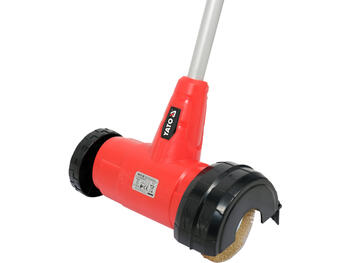 Yato электрическая щетка YT-85800, 400W, 1800 min⁻¹, 110мм, 230-240V, телескопическая, мягкая рукоятка (YT-85800)