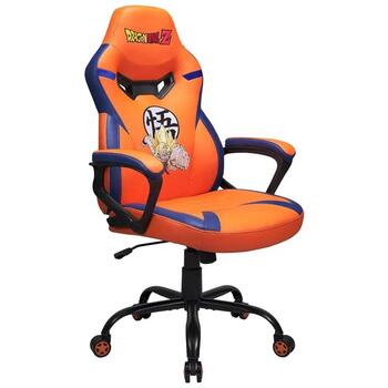 Subsonic Игровое кресло SA5573-D6, Оранжевый, Синий, Черный, Искусственная кожа, 3 класс, Металл, 5 колес (SA5573-D6)