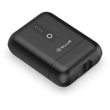 Tellur Power Bank akumulators TLL158291, 10000mAh, 30W, QC3.0, C tipa, Li-ion, ātra uzlāde, LED indikators (TLL158291)