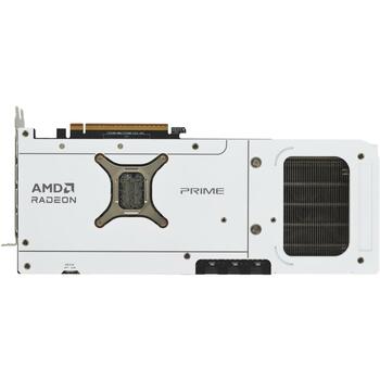 Asus Video karte PRIME-RX9070XT-O16G-WH 16GB GDDR6, 2460 MHz, 256 bit, PCIe 5.0, 3 ventilatori, 7680 x 4320 (PRIME-RX9070XT-O16G-WH)