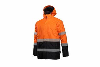 Hogert ADEL HT5K928-3XL, 3XL, 180 g/m², OXFORD 300D poliesters ar PU pārklājumu, EN ISO 20471 2. klase, EN 343 3/1, EN 14058 -5°C (HT5K928-3XL)