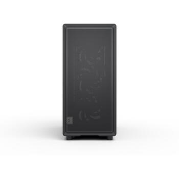 Fractal Design Datora korpuss Epoch FD-C-EPO1A-02, ATX, melns, rūdīts stikls, 3x 120 mm ventilatori, 372 mm GPU (FD-C-EPO1A-02)