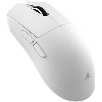 White Shark Игровая мышь AGAMEMNON WGM-9012, 30000 DPI, 8000 Hz, 56 г, 6 кнопок, Оптический сенсор, USB, 2.4 ГГц, Bluetooth, PTFE (AGAMEMNON-W)