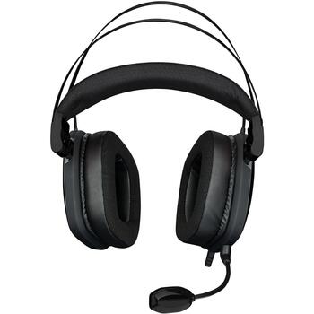 White Shark Austiņas GOTTAN-B, 350g, Melna, 2m, 53mm, 16Ω, 20Hz-20KHz, vadu, virs ausīm, mikrofons, skaļuma regulētājs (GOTTAN-B)