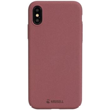 Krusell Sandby vāciņš Apple iPhone X/XS, 61093-3, 5.8'', Burgundija, saderīgs ar bezvadu uzlādi, paaugstināta lūpa ap kameru (61093-3)