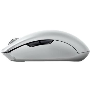 Razer Orochi V2 RZ01-05690200-R3M1 bezvadu spēļu pele, 18000 DPI, 2,4 GHz, Bluetooth, optiskais sensors, 6 pogas, balta (RZ01-05690200-R3M1)