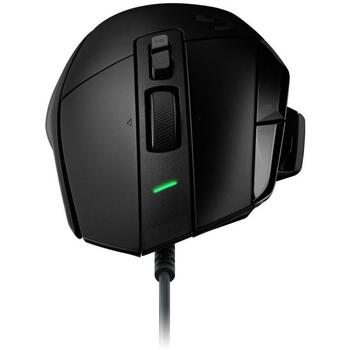 Logitech G502 X datorpele 910-006138, 25600 DPI, 13 pogas, optiskā, strāvas kabelis, ergonomisks dizains (910-006138)