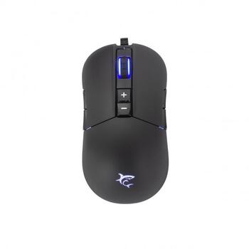White Shark Spēļu pele ARTHUR, 9D, 100g, 10000 DPI, 1.8m, RGB, USB 2.0, matēts, PTFE, PIXART A3325 (ARTHUR)