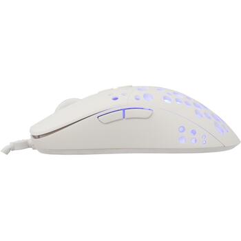 White Shark Мышь TRISTAN-W-2 GM-9004, 91g, 143mm, 65mm, 38mm, 6 кнопок, 1.8m, 50-12800 DPI, RGB, программируемые кнопки (TRISTAN-W-2)