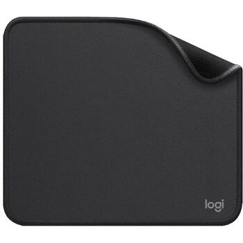 Logitech коврик для мыши STUDIO 956-000049, 230mm, 200mm, графит, нейлон, полиэстер, резина, прошитые края, нескользящая основа (956-000049)