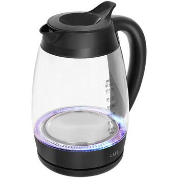 Lafe Электрический чайник Essential XL LAFCZA47573, 2200 W, 2 л, стекло, автоматическое отключение, индикатор уровня воды (LAFCZA47573)