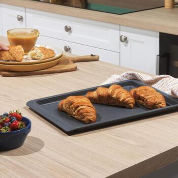 Russell Hobbs Cepšanas komplekts RH03763, 38cm, oglekļa tērauds, 220°C, pelēks, nepiedegošs pārklājums (RH03763)