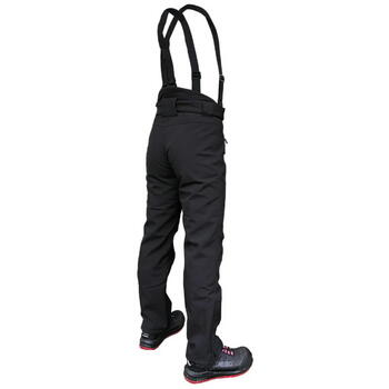 Pesso Ziemas bikses BARNABI-3XL, 0.88kg, melnas, ūdens necaurlaidīgas, gaisa caurlaidīgas, flīsa iekšpuse (BARNABI-3XL)
