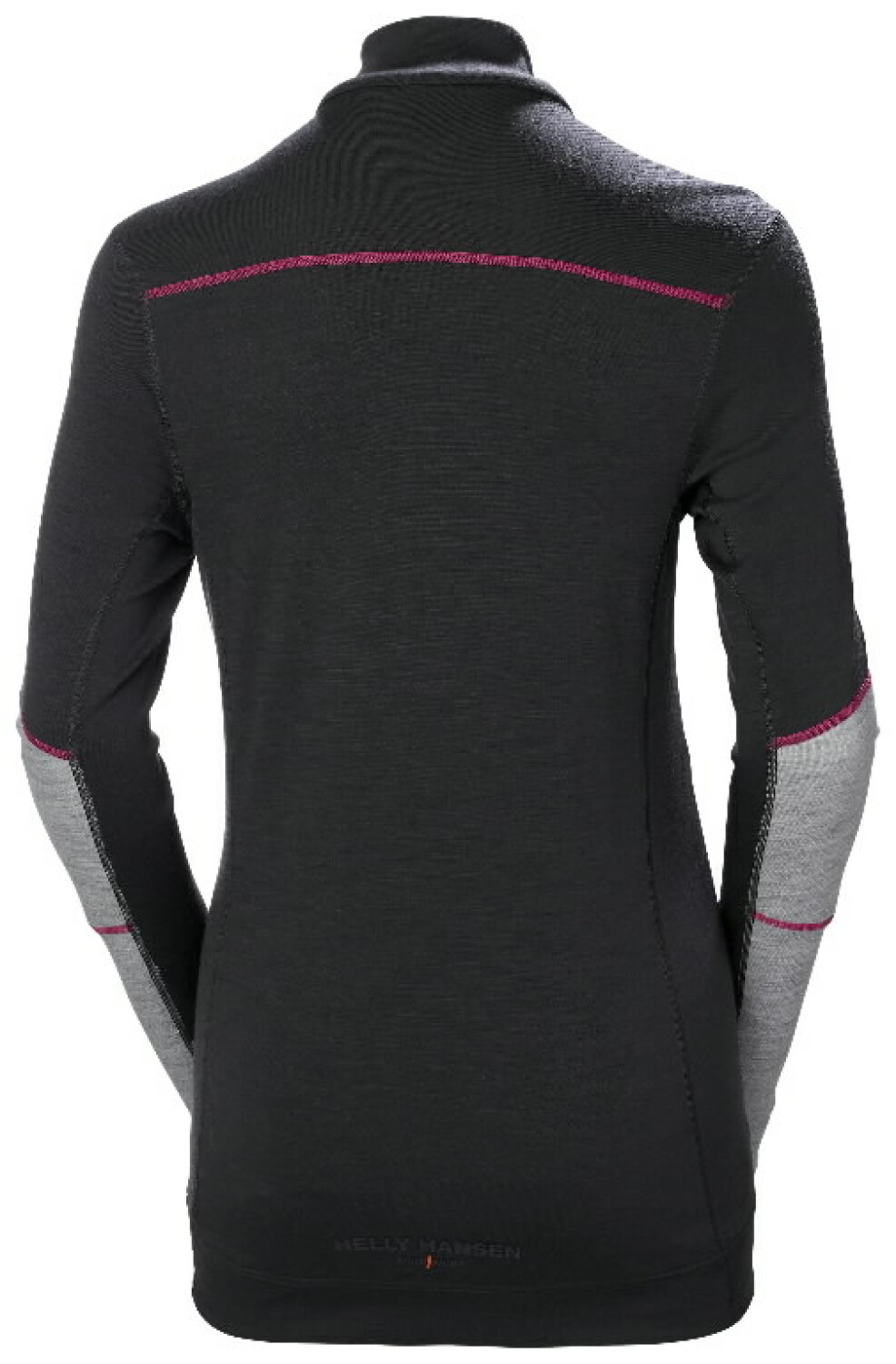 Helly Hansen термобелье рубашка Lifa Merino Half Zip 75210_959-L, женская, L, серый/черный, 57% шерсть мериноса, 43% полипропилен (75210_959-L)