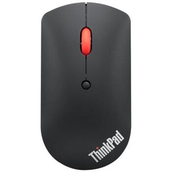 Lenovo ThinkPad Bluetooth тихая мышь 4Y50X88822, Bluetooth 5.0, 3 кнопки, 2400 dpi, Swift Pair, амбидекстричный дизайн (4Y50X88822)
