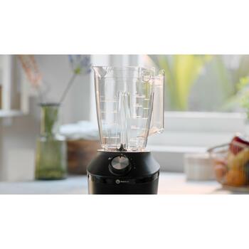 Philips Настольный блендер HR2191/01, 600 Вт, 2 л, 1,25 л эффективная емкость, 2 скорости, Пульс, Нержавеющие лезвия (HR2191/01)
