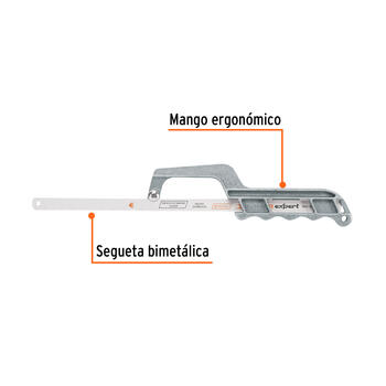 Mini metāla zāģis 30cm MAT-12 TRUPER (MAT-12)