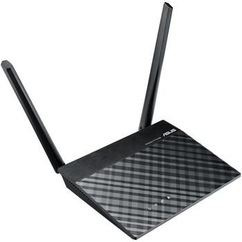 Asus Маршрутизатор RT-N12E 90-IG29002M03-3PA0-, 802.11n, 300 Mbit/s, 10/100 Mbit/s, 4xRJ-45, 2x5dBi антенны, WPS, поддержка VPN (90-IG29002M03-3PA0-)