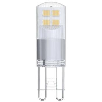 Emos LED лампа Classic JC ZQ9526, 1,9 Вт, 210 лм, 230 В, 320°, 8 SMD, 3000 K, G9, E, 25 000 циклов (ZQ9526)