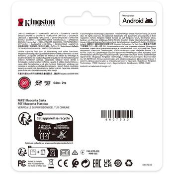 Kingston 512GB SDXC Canvas Select Plus Gen3 SDS3/512GB, 150MB/s, C10, UHS-I, U3, V30 (SDS3/512GB)